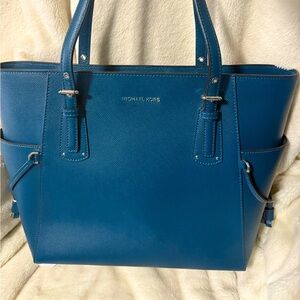 Michael Kors Voyager Teal Purse